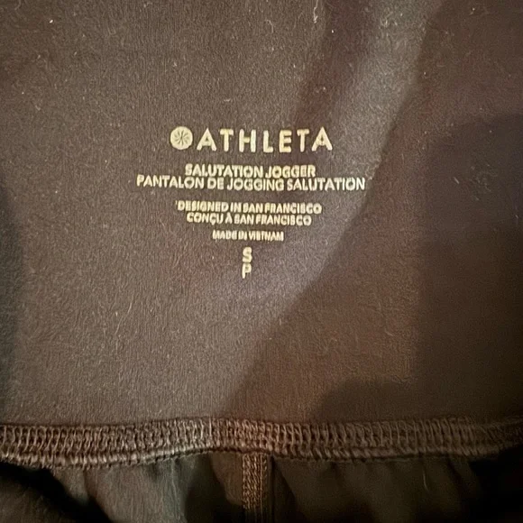 Athleta Salutation joggers S/p